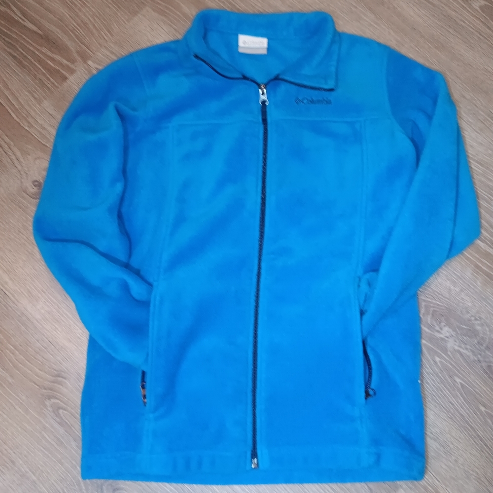 Columbia Fleece Youth Large zip-up jacket